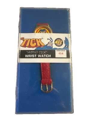 THE TICK Limited (016) Edition Hypno Tick Wrist Watch New England Comic Co New