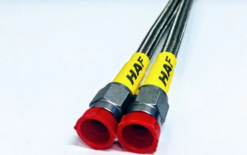 HAF -  PTFE Stainless Steel Universal Line -3AN  21 in. Hydraulic Hose - Image 3 of 3