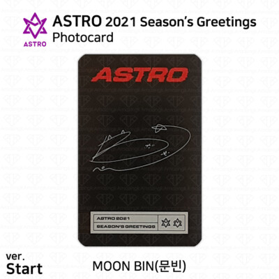 ASTRO 2021 Season's Greetings Official Photocard Ready Start