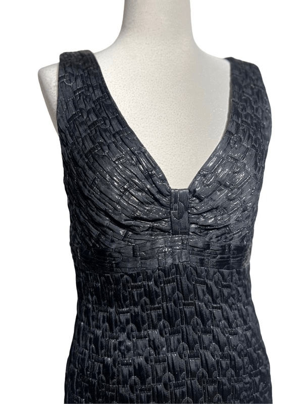 Nicole Miller Gold Label Sleeveless Little Black Dress, Cocktail Dress Size  6 | eBay