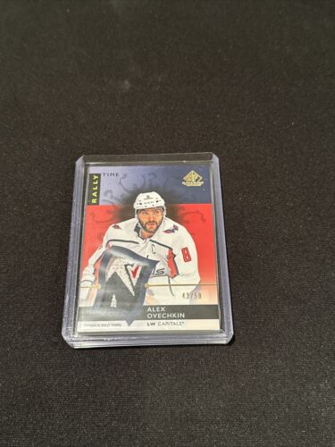 2023-24 SP Game Used Rally Time Towel Relic Alex Ovechkin 43/50 - Afbeelding 1 van 2