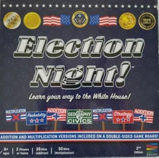 NEW Election Night! Board Game --Parents Choice Gold Award - White House Math