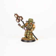 Warhammer 40K Death Guard Plague Marine Icon Bearer - Pro Painted  