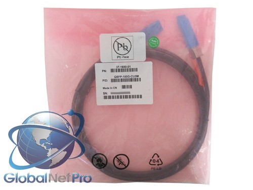 NEW SEALED GENUINE CISCO QSFP-100G-CU3M - 100GBASE-CR4 Passive Copper 3m LIFETIM - 第 1/1 張圖片