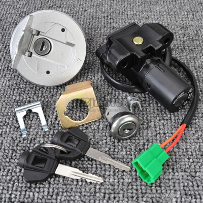 Fuel Gas Cap Ignition Switch Seat Lock Key For Suzuki GSX150 DEA