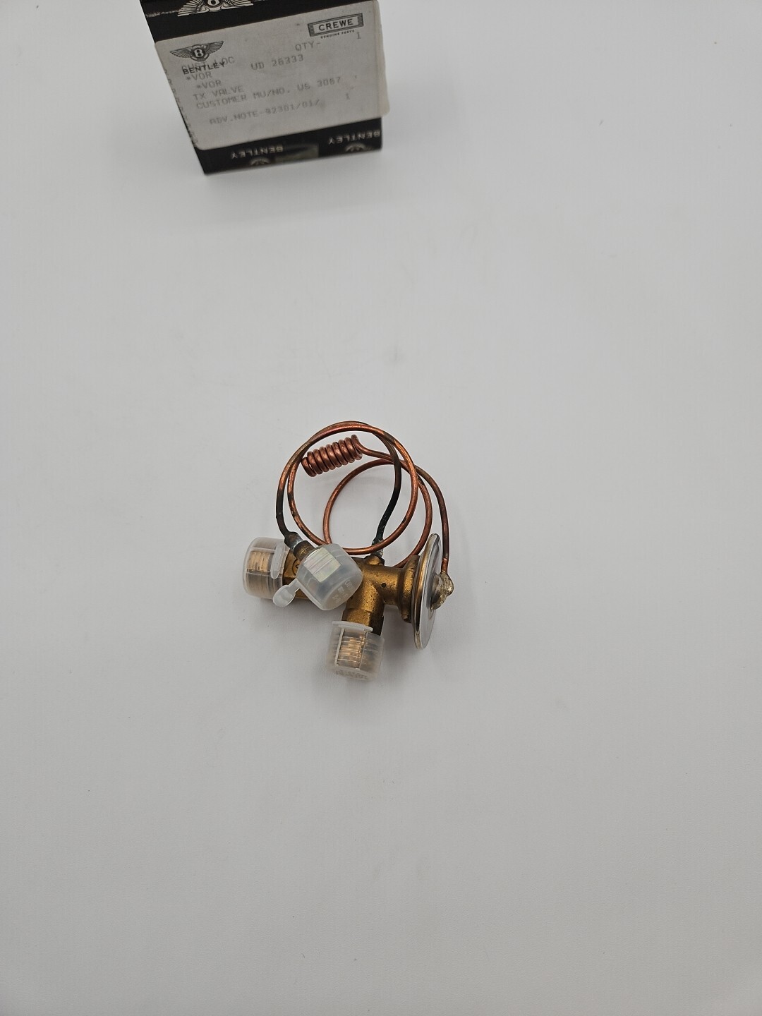 BENTLEY & ROLLS ROYCE EXPANSION VALVE (UD26333)