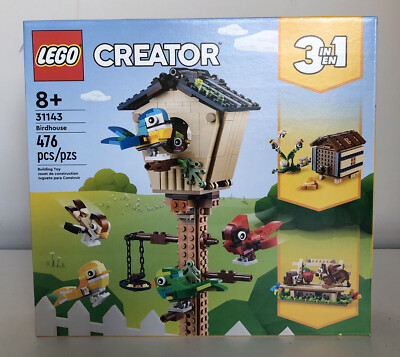 LEGO 31143 Creator 3 in 1 Birdhouse 476pcs New 673419379328| eBay