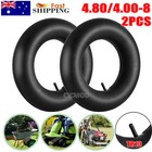 2x Inner Tube 4.80/4.00-8 TR13 Valve Wheel For Trolley Wheelbarrow Tractors Tyre