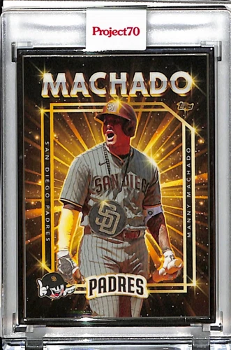 2021 TOPPS PROJECT 70 #837 MANNY MACHADO BY SKET ONE P70 AP SILVER FRAME 02/51