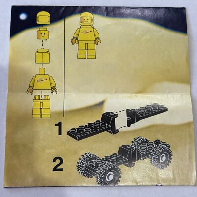 Lego 1x 6849 Satellite Patroller (Instructions Only) 6849 Classic