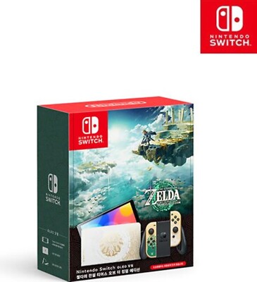 Nintendo Switch OLED Console The Legend of Zelda Tears of the