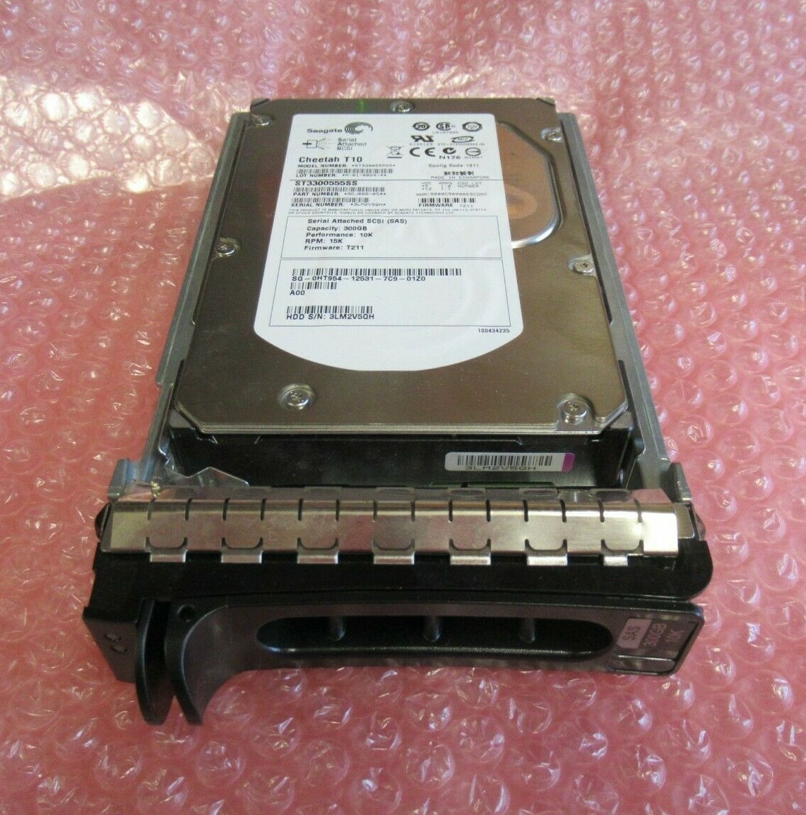 Dell Seagate ST3300555SS HT954 Cheetah T10 300GB 15000RPM SAS 16MB 3.5""