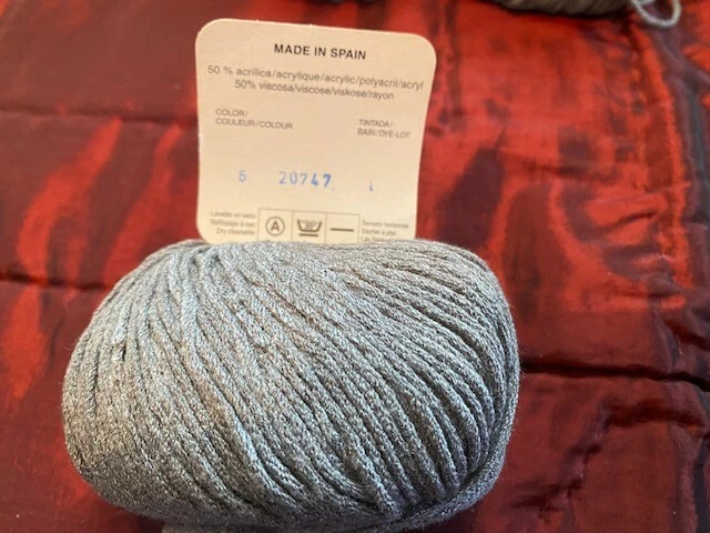 Soft KATIA VIENA Yarn 13 skeins-color #6 -50g 1.75oz SPAIN 80m 87 yd WASHABLE - Image 4 of 4