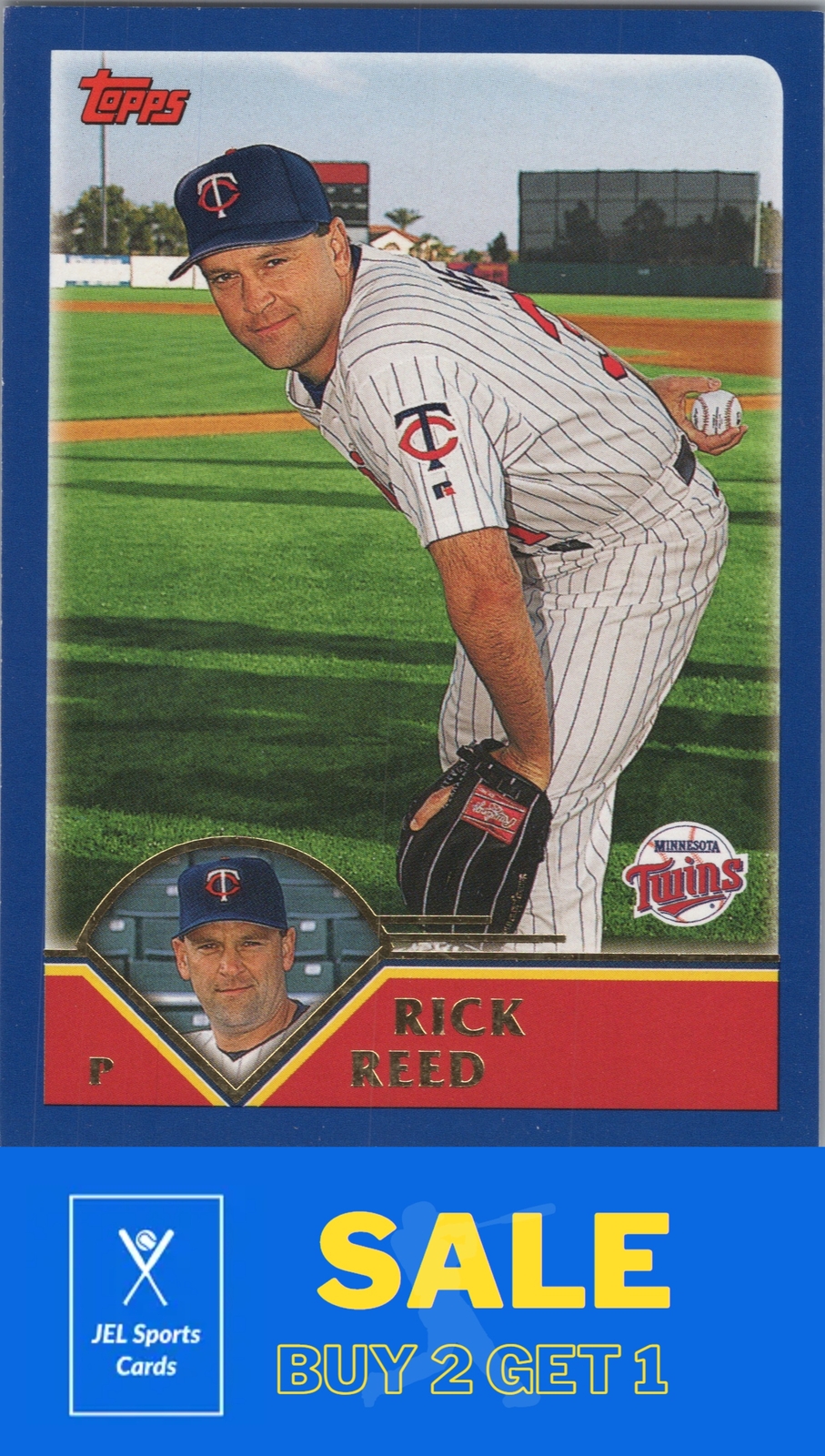 Rick Reed Mets Card 2003 Topps #481 Rick Reed | eBay