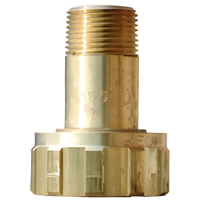 Engineered Brass ACME x NPT Hose Coupling 1-3/4'' x 3/4'' for LP Gas