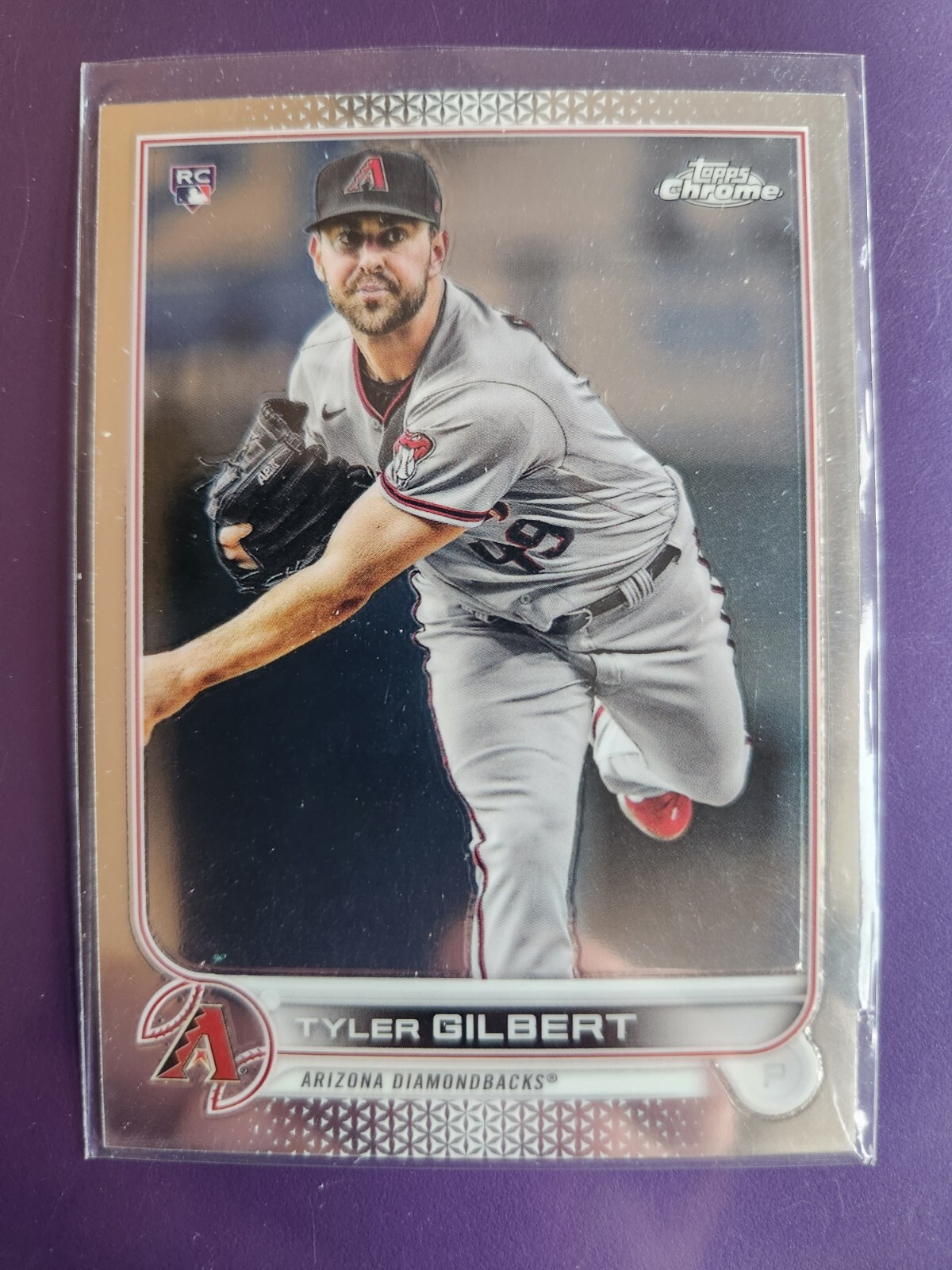 Tyler Gilbert 2022 Topps Chrome Rookie #65 RC Arizona Diamondbacks