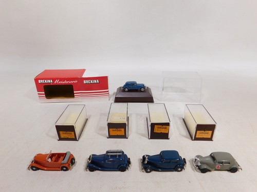 DX474-0, 5 #5x Brekina H0 1:87 Modelo Citroen Excursionistas 1405 1421 1701 02 - Imagen 2 de 5