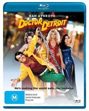 Doctor Detroit NEW Blu-Ray Cult Disc Michael Pressman Dan Aykroyd