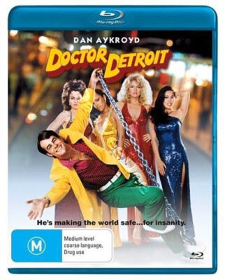 Doctor Detroit NEW Blu-Ray Cult Disc Michael Pressman Dan Aykroyd