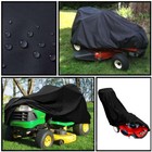 Waterproof Push Riding Lawn Mower Cover Zero Turn Tractor Yard UV Rain Protector