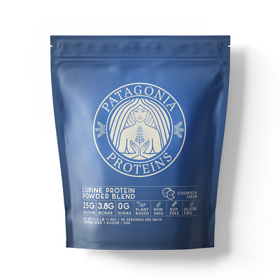 Lupine Protein Powder - Cookies & Cream (30 servings)