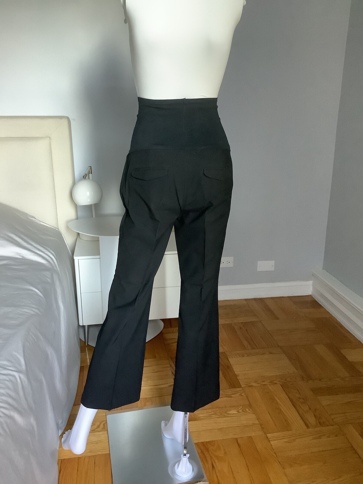 Gap Maternity Modern Boot Black Draped Stretch Wo… - image 3