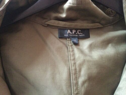 APC Military Style Fishtail Parka Size XS - Picture 6 of 9