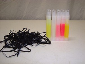 Way to Celebrate 13882L-10L Multi-Color 4" Glow Stick Pack of 10