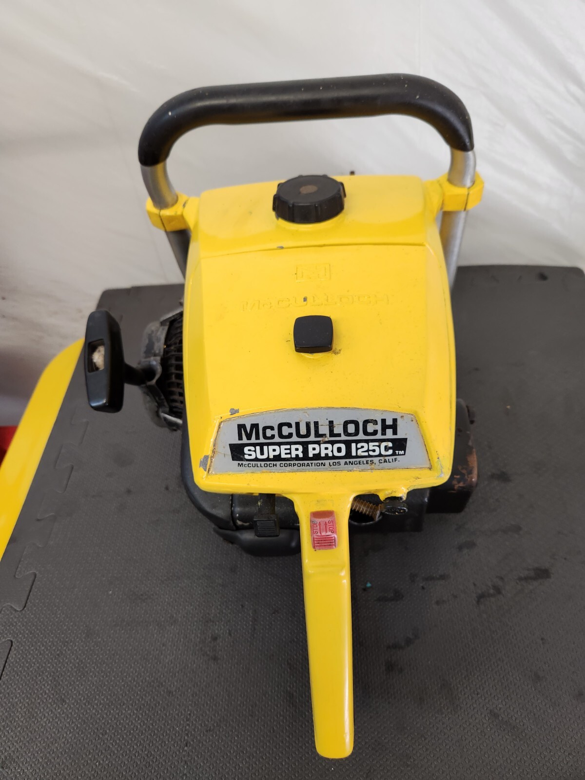 Mcculloch Sp125 Vintage Chainsaw eBay