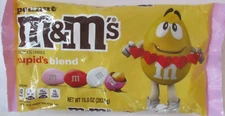 MILK CHOCOLATE CUPID'S BLEND PEANUT M & M'S 10-OZ BAG