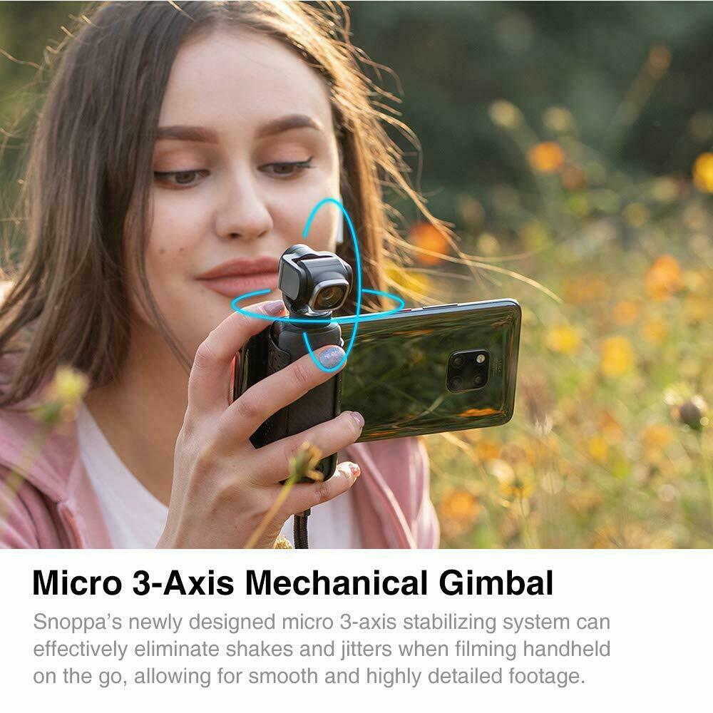 Snoppa Vmate Axis Handheld Gimble Stabilizer W/4K Camera