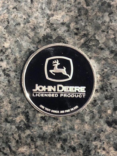 JOHN DEERE Model A 1oz .999 Fine Silver Proof Round w/COA - RARE - Picture 5 of 7
