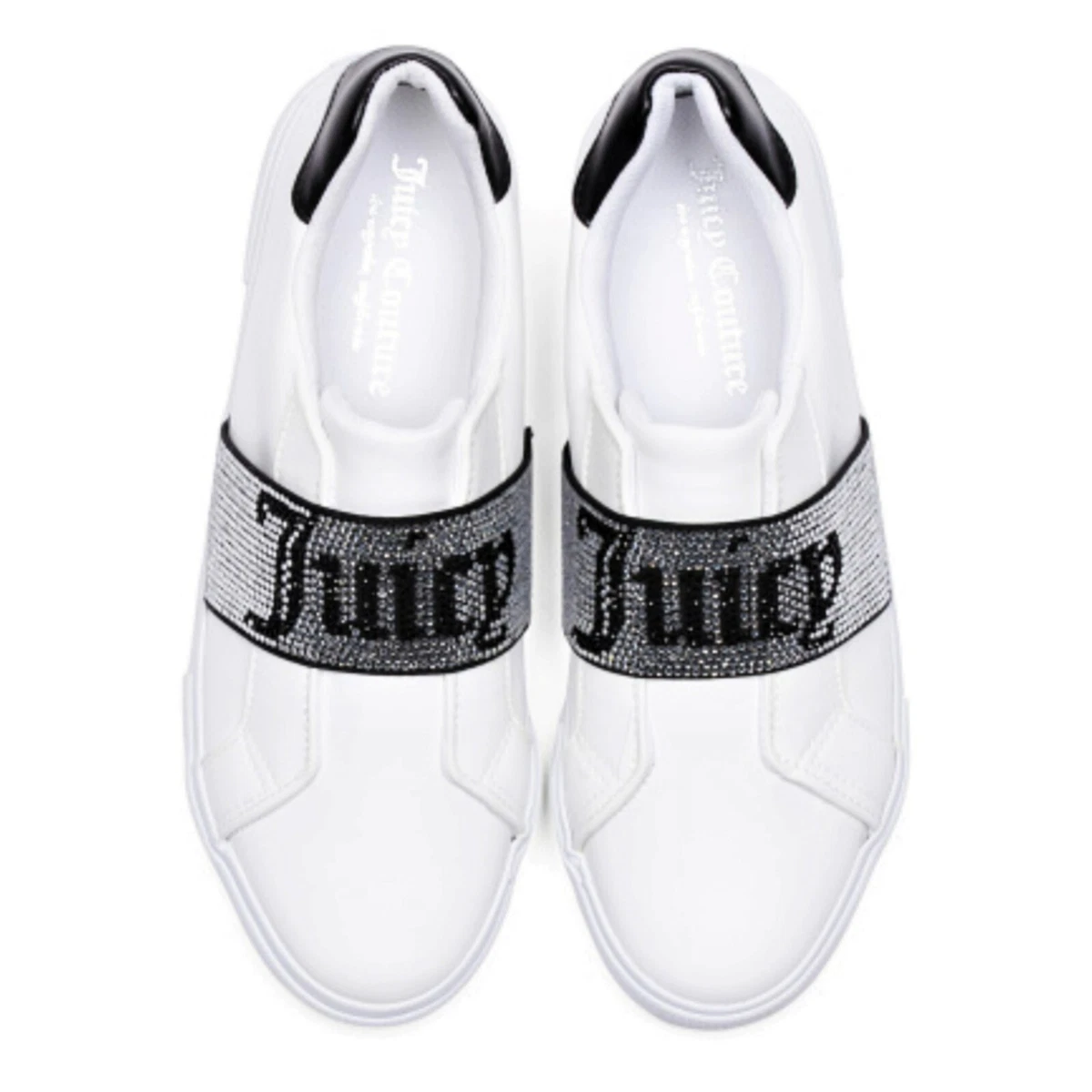 NWT Juicy Couture Studded Logo Strap Fashion Sneakers 6.5 7 7.5 8