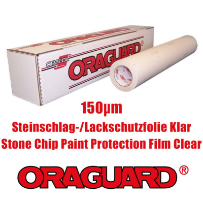 Steinschlag Lackschutzfolie Ladekantenschutz Orafol Klar 126 x 30 cm universell