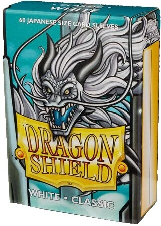 Dragon Shield White Collectible Card Game Card Sleeves