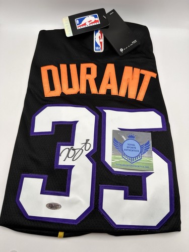 Kevin Durant SIGNED Autographed w/tags Nike PHX Suns City Edition Jersey TSA COA