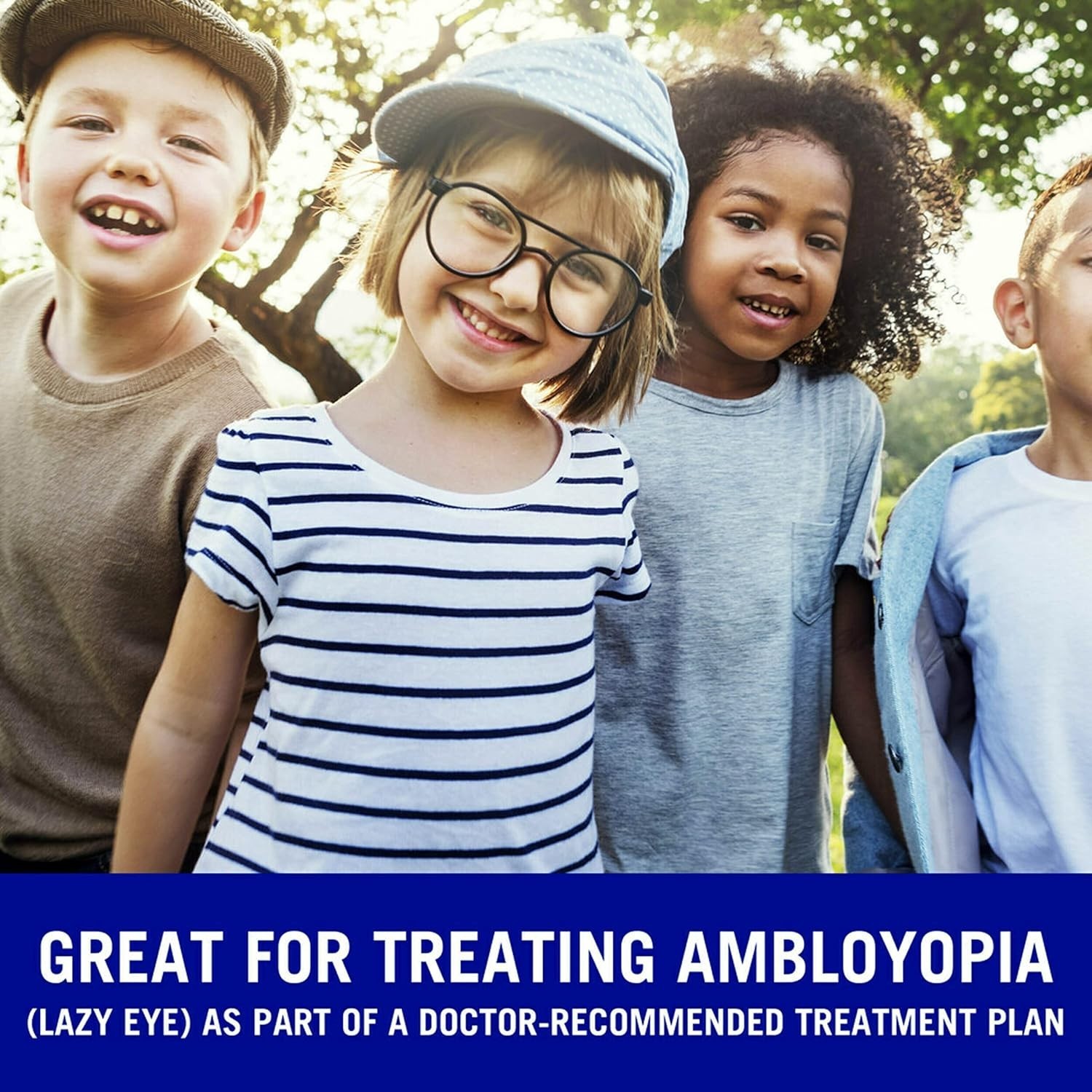 Gentle Removal Eye Patch - Hypoallergenic & Repositionable for All-Day Comfort