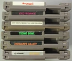 Vintage Lot of 6 Nintendo NES Game Cartridges Very Good with Sleeves, Not Tested