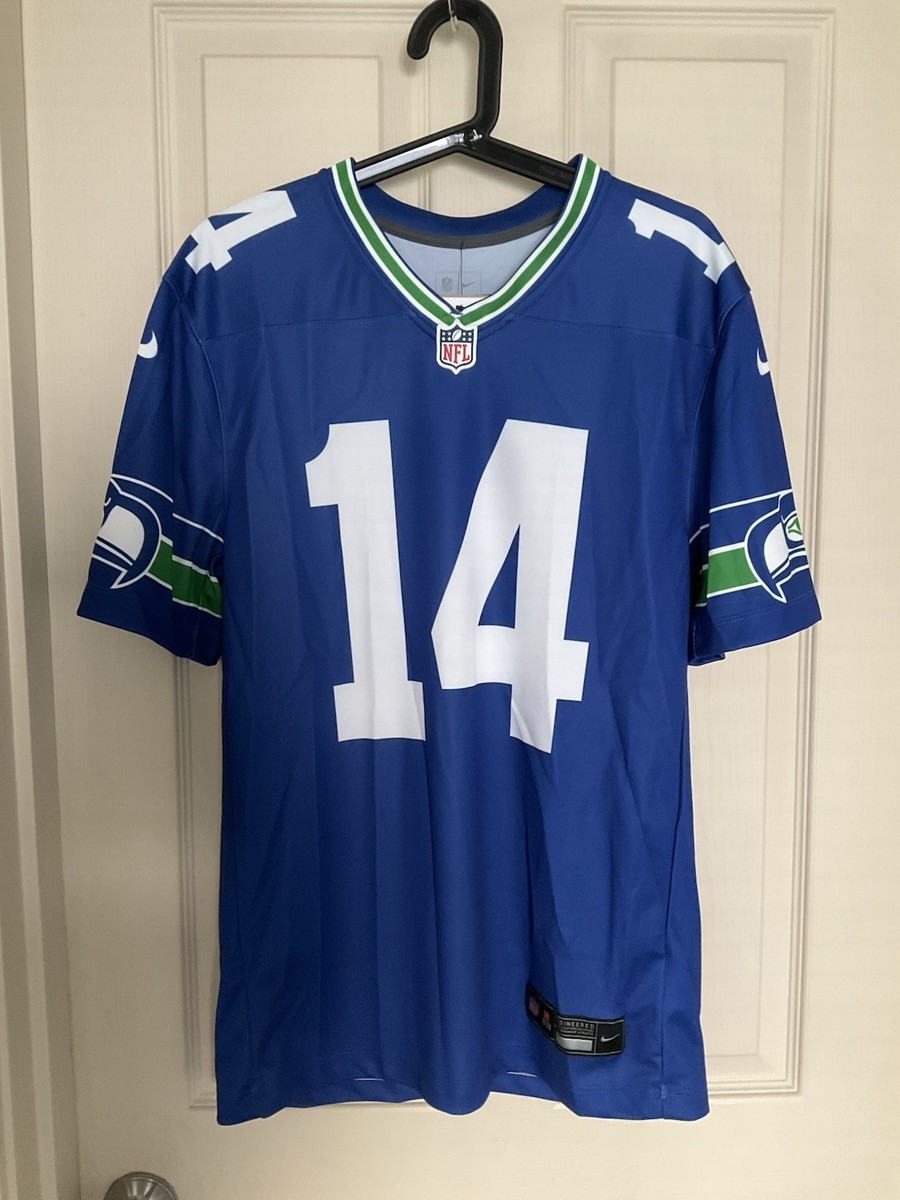 Seattle Seahawks DK Metcalf Nike 90's Throwback Legend Jersey