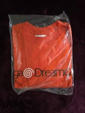1999 Sega Dreamcast Vintage Promo Shirt Orange New Never Opened Look 👀