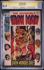 1969 Marvel Iron Man #18 SIGNED AUTO BY STAN LEE - CGC Signa