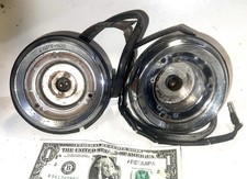Oem 1955 -1956 Ford Thunderbird Park Light Lamp Housings Pair Fomoco T-bird Set