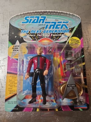 Playmates Toys Star Trek TNG Captain Jean-Luc Picard Vintage Actionfigur 1992