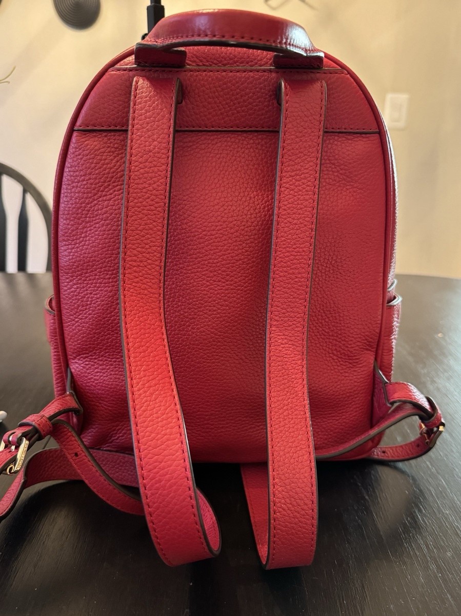 Michael Kors Abbey Medium Studded Pebbled Leather Backpack  display picture 1