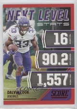 2021 Score Next Level Stats Red Dalvin Cook #NL16 0c6