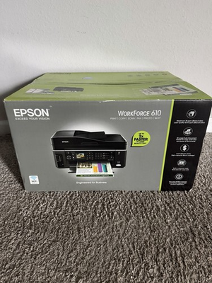 #ad Epson Workforce 610 All in One Inkjet Printer $110.00