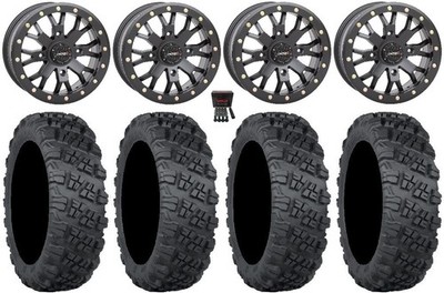 System 3 SB-4 14'' Wheels Bk (6+1) 32'' Versa Cross V3 Tires Pioneer 1000 / Talon