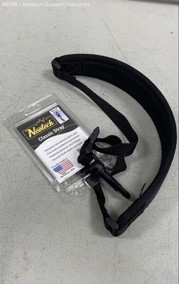 Neotech Classic Strap Soft Saxophone Woodwind Strap Black Swivel Hook