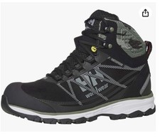 Helly Hansen Unisex Workwear Black Chelsea Evolution Mid Waterproof Safety Boots