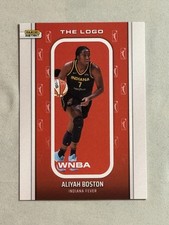 2025 Panini Instant WNBA The Logo Aliyah Boston /1447 #LOGO-17 Indiana